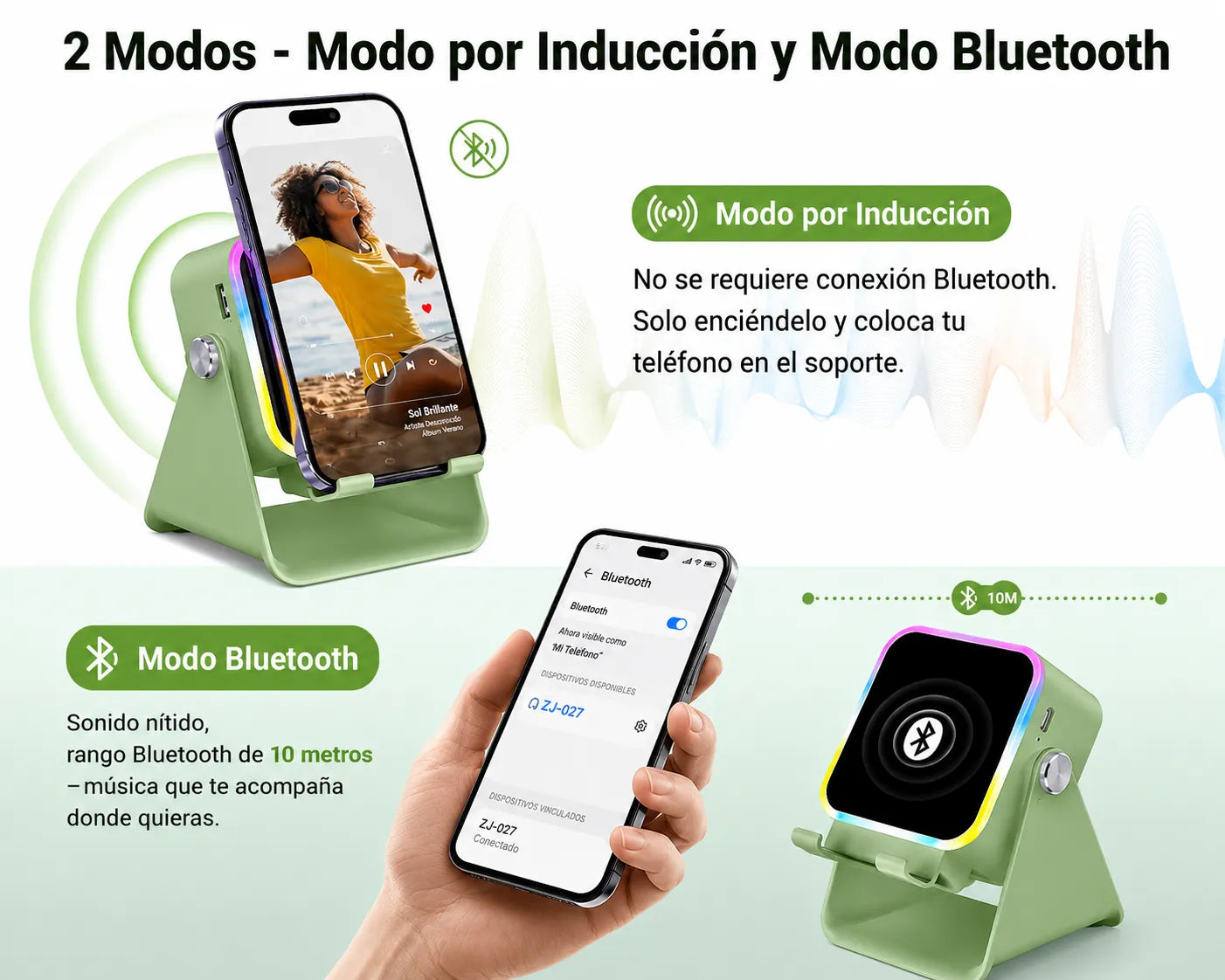 Altavoz Inteligente 5 en 1 para Celular