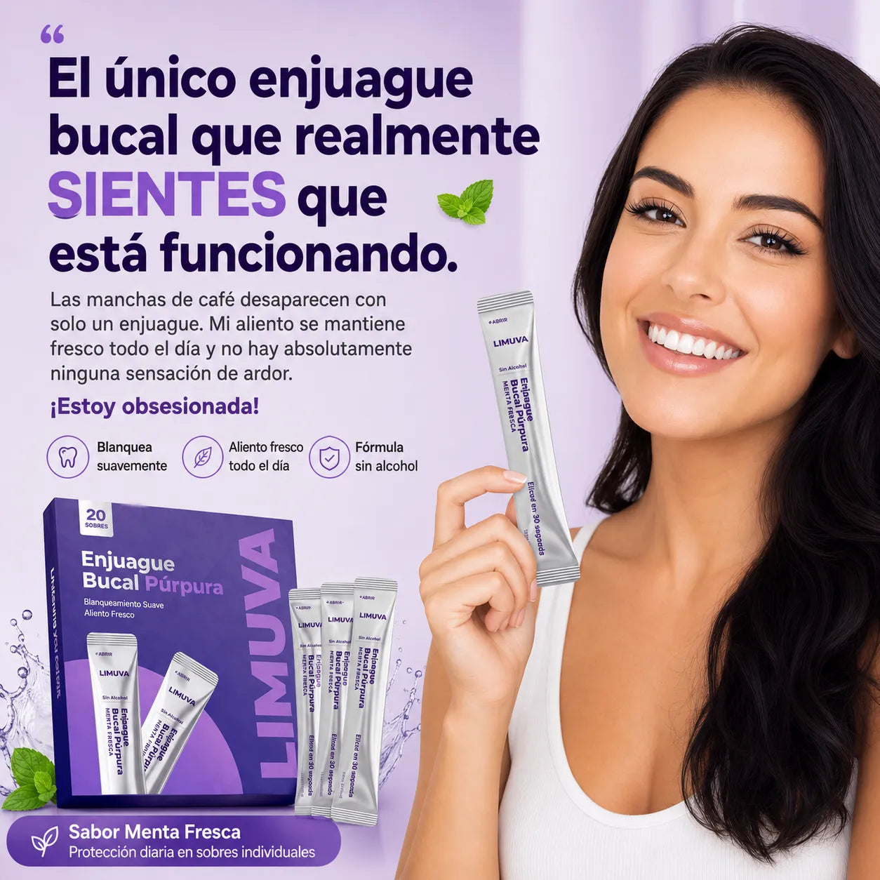 Blancora™ Recupera una sonrisa más blanca y segura en solo 30 segundos