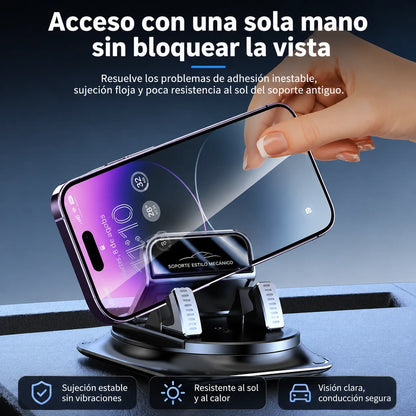Soporte Premium para Celular con Rotación 360°