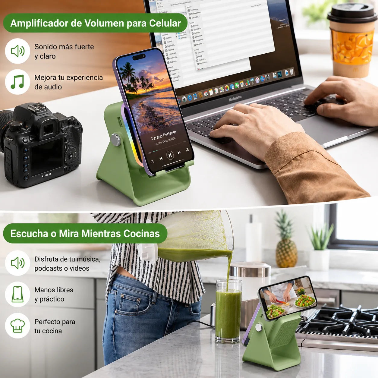 Altavoz Inteligente 5 en 1 para Celular